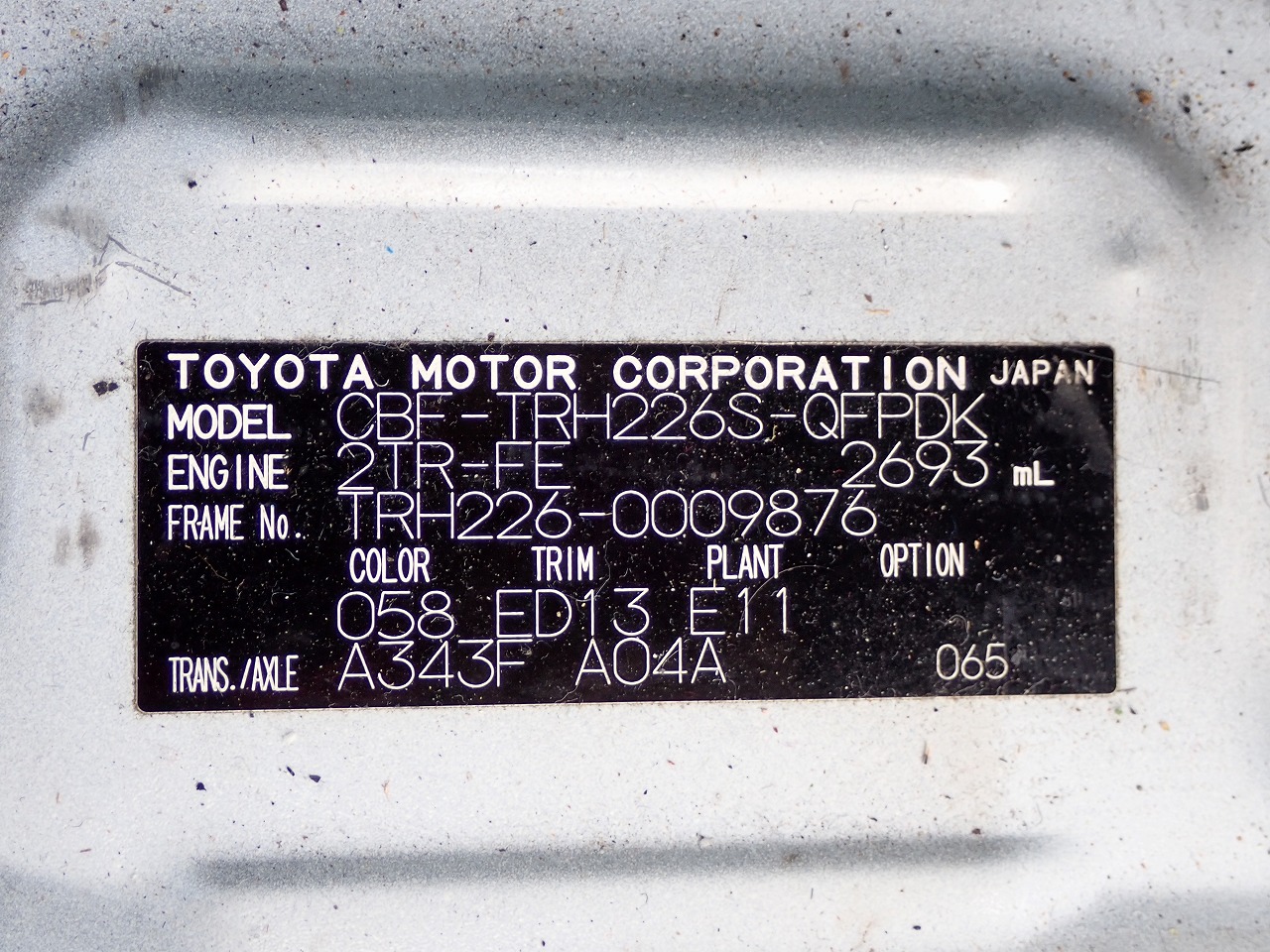 TOYOTA Regius Ace 